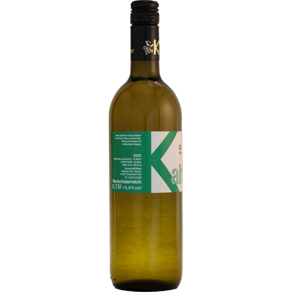 Grüner Veltliner Ried FreibergenBouteille Weißwein 0.75 Liter